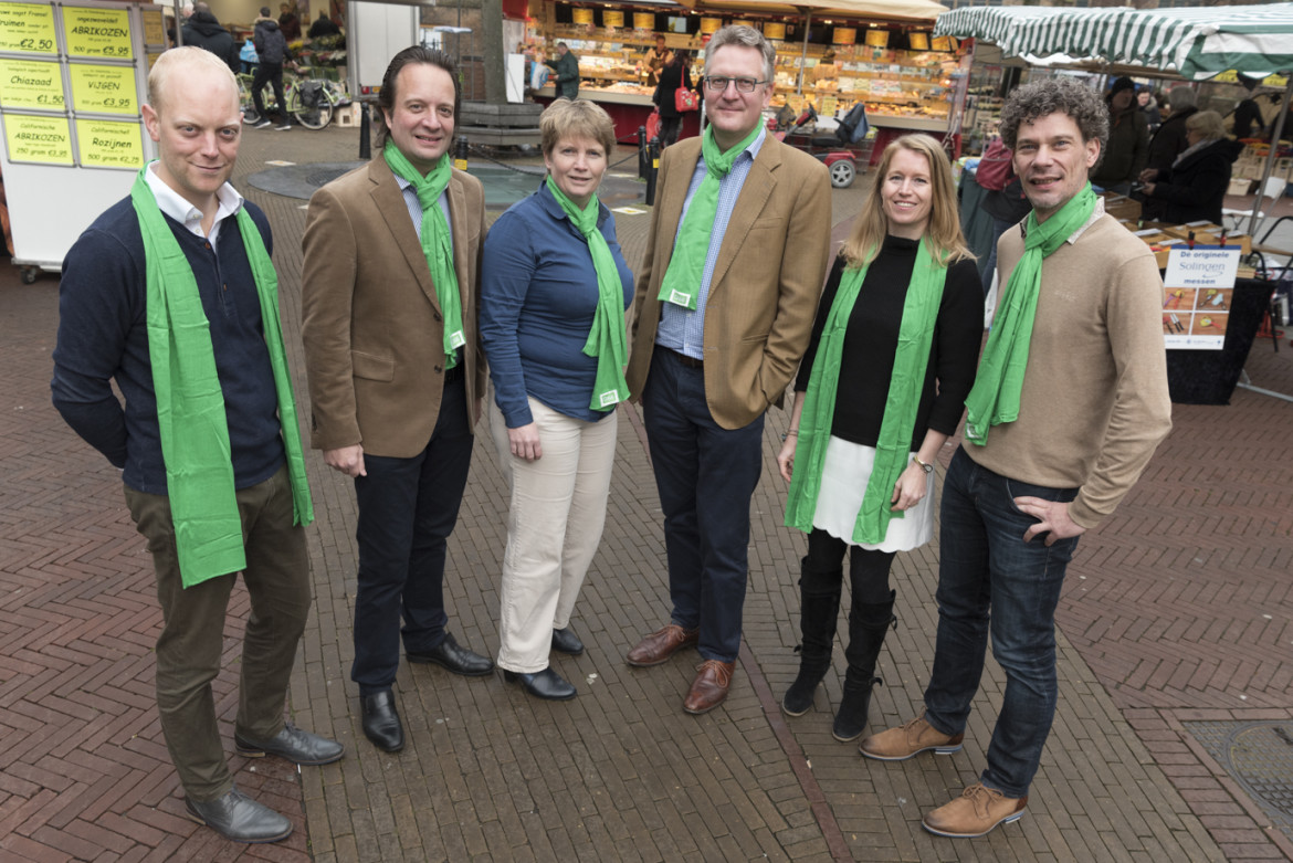 D66 op markt in Rijswijk | Zoals Hein het Ziet!