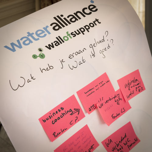 beeldverslag bijeenkomst Water Alliance op Kasteel De Vanenburg te Putten 5519