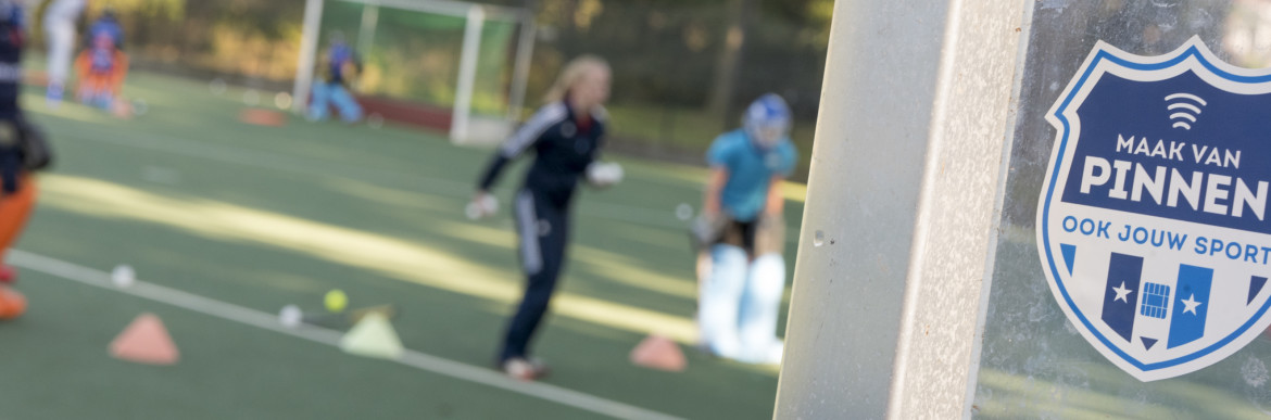 Ook pinnen op de sportclub